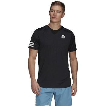 adidas  Tričká s krátkym rukávom Club Tennis 3STRIPES  Čierna