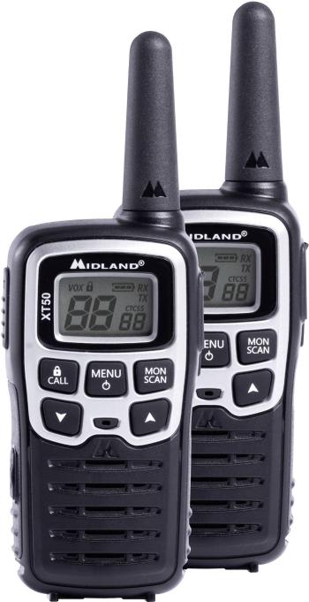 Midland XT50 C1178 PMR rádiostanica/vysielačka sada 2 ks