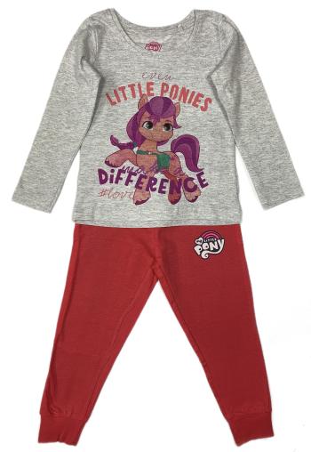 EPlus Dievčenské pyžamo - My Little Pony tmavoružové Veľkosť - deti: 122