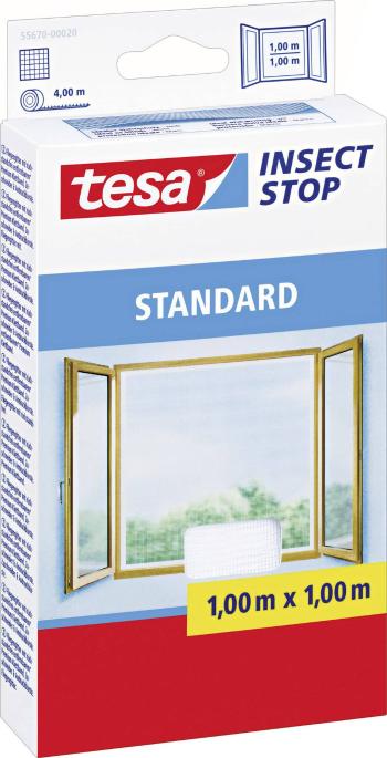 tesa Insect Stop Standard 55670-20 sieťka proti hmyzu  (d x š) 1000 mm x 1000 mm biela 1 ks