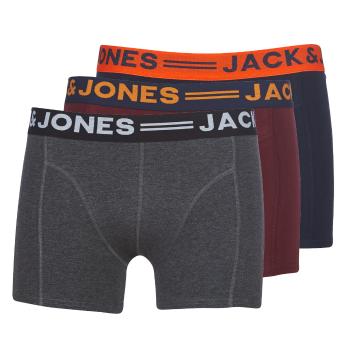 Jack & Jones  JACLICHFIELD X 3  Boxerky Šedá