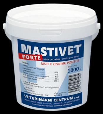 Mastitisvet Forte masť na vemeno proti mastitíde 1kg