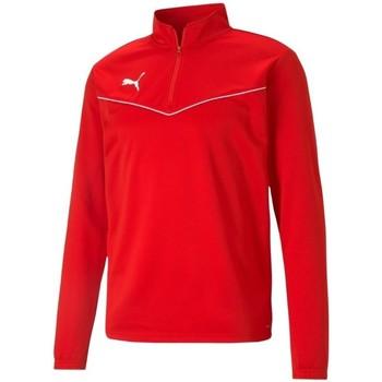 Puma  Mikiny Teamrise 14 Zip Top  Červená