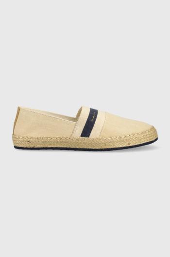 Espadrilky Gant Raffiaville béžová farba, 26569821.G11