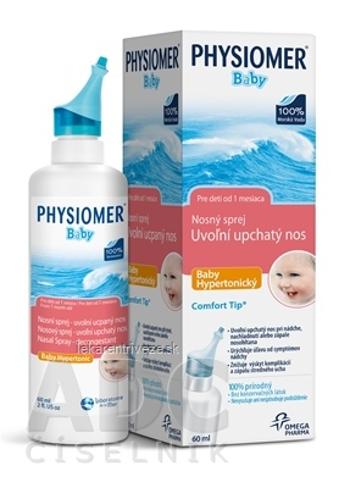 PHYSIOMER Baby hypertonický nosový sprej 1x60 ml