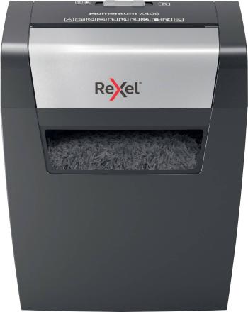 Rexel Momentum X406 skartovačka časticový rez 4 x 28 mm 15 l Počet listov (max.): 6 Stupeň zabezpečenia (skartovač) 4 Kr
