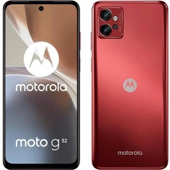 Motorola Moto G32 8 GB/256 GB červený (PAUU0049PL) + ZDARMA SIM karta Radosť – Prvú Nekonečnú Radosť si vyskúšaj na týždeň zadarmo!