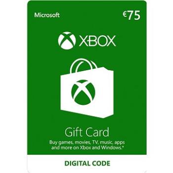 Xbox Live Darčeková karta v hodnote 75 Eur (K4W-02564)