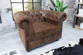 Chesterfield kreslo MIDAS Dekorhome