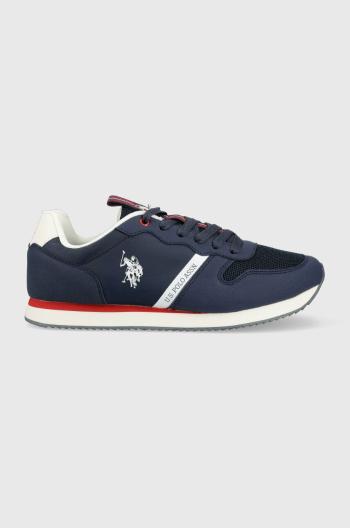 Tenisky U.S. Polo Assn. NOBIL tmavomodrá farba, NOBIL009M