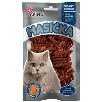 Akinu - Kačacie rezančeky pre mačky, 50 g (8595184937447)