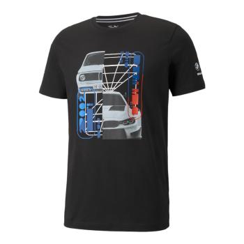 Puma  BMW Motorsport Graphic Tee  Tričká s krátkym rukávom Čierna