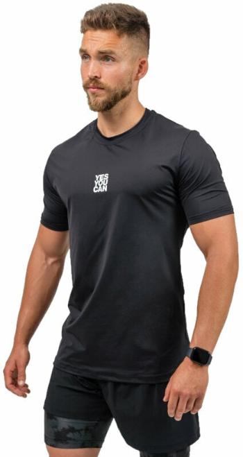 Nebbia Short-Sleeve Sports Resistance Black XL Fitness tričko