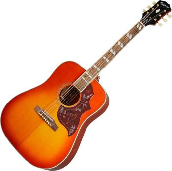 Epiphone Masterbilt Hummingbird Aged Cherry Sunburst Elektroakustická gitara Dreadnought