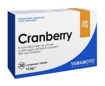 Cranberry (prevencia proti zápalu močových ciest) - Yamamoto 30 tbl.