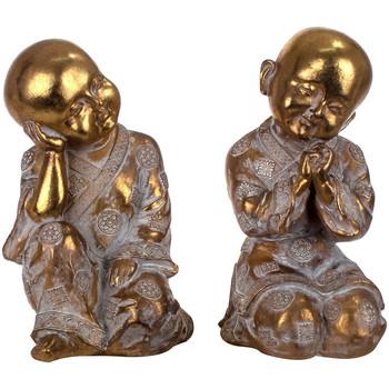 Signes Grimalt  Sochy Buddha Set 2 Jednotiek  Zlatá