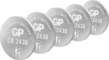 GP Batteries GPCR2430-7C5 gombíková batéria  CR 2430 lítiová  3 V 5 ks
