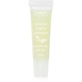 Ziaja Tropical Pineapple cukrový peeling na pery 12 ml