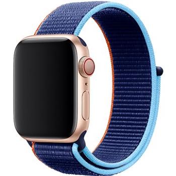 Eternico Airy na Apple Watch 42 mm/44 mm/45 mm  Thunder Blue and Blue edge (AET-AWAY-ThBlB-42)