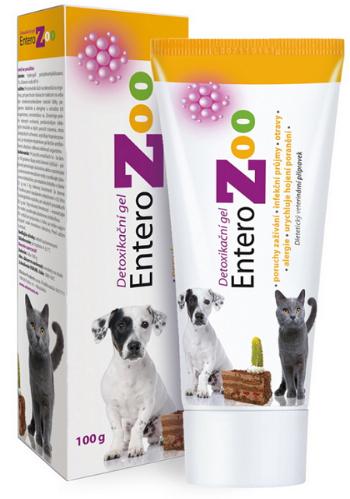 Entero Zoo detoxikačný gel pri zažívacích ťažkostiach pre zvieratá 100g