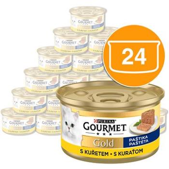 Gourmet gold paštéta s kuraťom 24×  85 g (7613031806188)