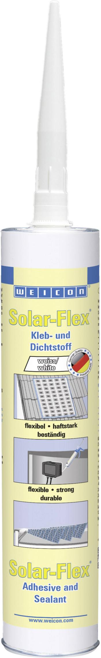WEICON Solar-Flex lepiaca a tesniaca hmota  Farba biela 13750290 290 ml