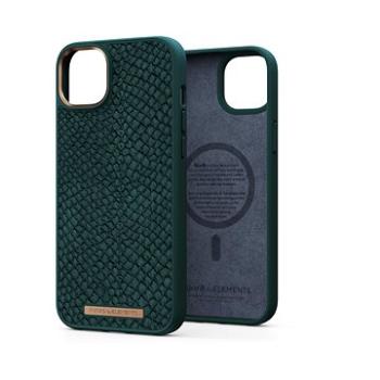 Njord iPhone 14 Max Salmon Leather Magsafe Case Green (NA42SL02)