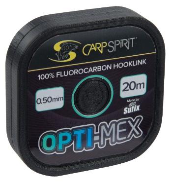 Carp spirit fluorocarbon opti-mex hooklink číra 20 m-priemer 0,40 mm / nosnosť 10,50 kg