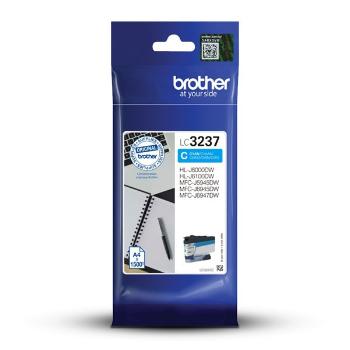 BROTHER LC-3237 - originálna cartridge, azúrová, 1500 strán