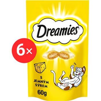 Dreamies maškrty syrové pre mačky 6× 60 g (5998749130964)