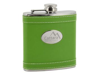 Lahev placatka zelená CATTARA 175 ml