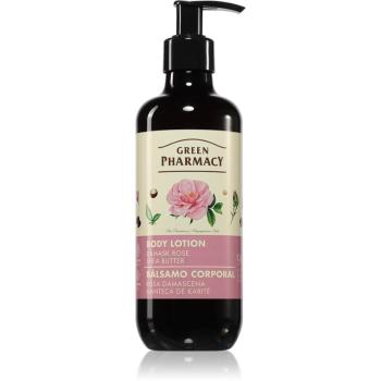 Green Pharmacy Body Care Damask Rose & Shea Butter výživné telové mlieko 400 ml