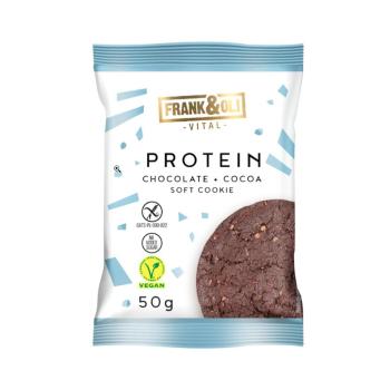 FRANK&OLI PROTEIN COOKIE - proteínová sušienka s čokoládou a kakaom