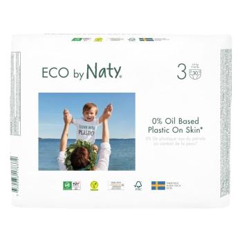 ECO BY NATY Ekoplienky Midi 4-9 kg 30 kusov