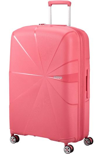 American Tourister Skořepinový cestovní kufr Starvibe L EXP 100/106 l - růžová