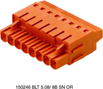 Weidmüller zásuvkové púzdro na kábel BL/SL 5.08 Počet pólov 7 Raster (rozteč): 5.08 mm 1890270000 36 ks