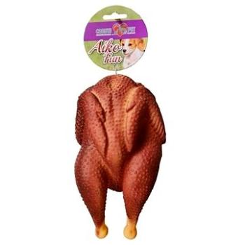 Cobbys Pet Aiko Fun Grilované kura pískacie 19 × 10 × 8,5 cm (8586020721368)