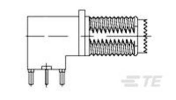 TE Connectivity RF - Special Sub-Miniature ConnectorsRF - Special Sub-Miniature Connectors 5-1814820-1 AMP