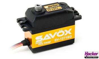 Savöx štandardné servo SV-1271SG digitálne servo Materiál prevodovky: oceľ Zásuvný systém: JR