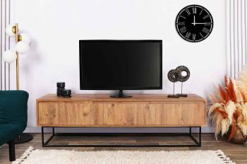 Sofahouse Dizajnový TV stolík Olesia 180 cm vzor orech 