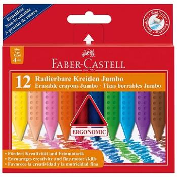Faber-Castell Pastelky Plastic Colour Grip Jumbo, 12 Farieb (4005401225409)