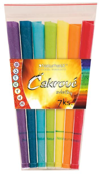 NaturheliX® Čakrové sviečky (set7ks)