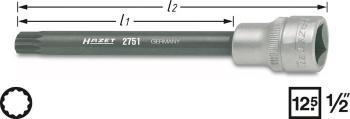 Hazet  2751 štvorzub (XZN) nástrčný kľúč 10 mm     1/2" (12.5 mm)