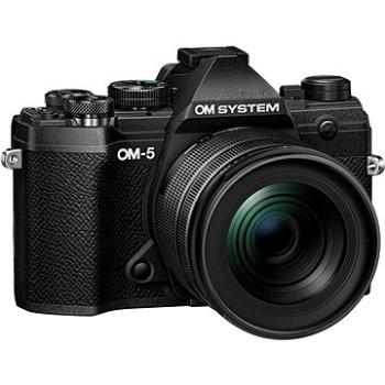 OM SYSTEM OM-5 kit 12 – 45 mm PRO čierny (V210022BE000)