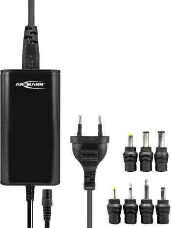 Ansmann 1201-0025 zásuvkový adaptér s redukciami, nastaviteľný 15 V/DC, 13.5 V/DC, 12 V/DC, 9 V/DC, 7.5 V/DC, 6 V, 5 V/D