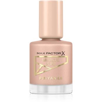 Max Factor x Priyanka Miracle Pure ošetrujúci lak na nechty odtieň 775 Radiant Rose 12 ml