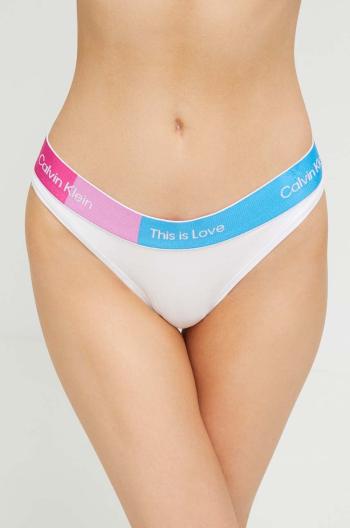 Nohavičky Calvin Klein Underwear biela farba