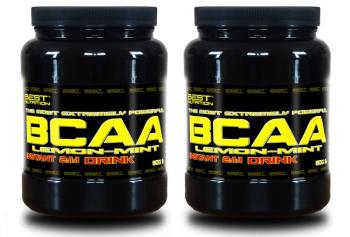 1+1 Zadarmo: BCAA Instant Drink od Best Nutrition 500 g + 500 g Malina