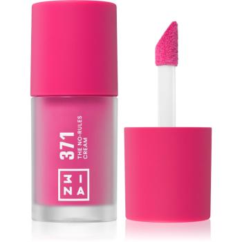 3INA The No-Rules Cream multifunkčné líčidlo na oči, pery a tvár odtieň 371 - Electric hot pink 8 ml