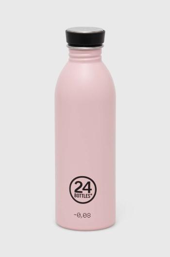 Fľaša 24bottles Urban Bottle Candy Pink 500 ml